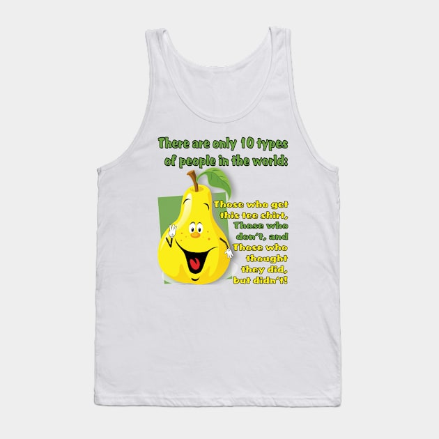 10 Type of People (Tee Shirt) Tank Top by LoneWolfMuskoka